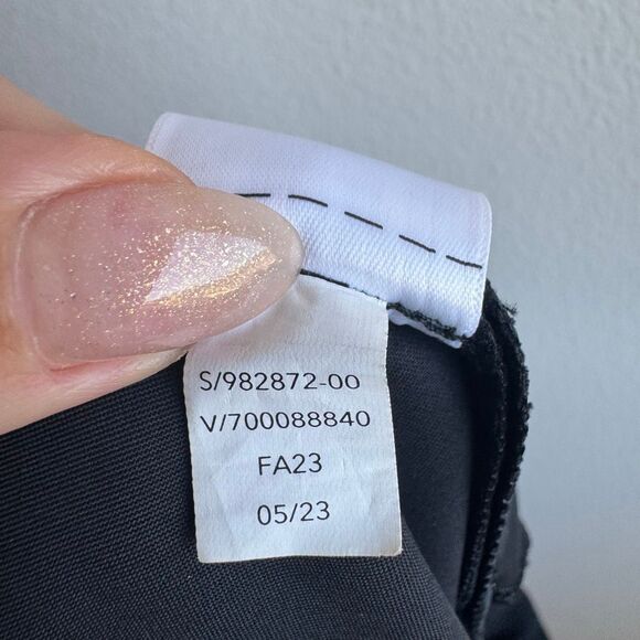 Athleta Size 16 XL Stellar Trouser Black Pant Versatile Slim Work Office Pants - Picture 9 of 9